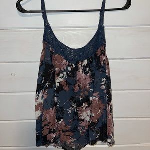 Floral tank top